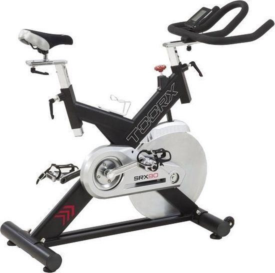Toorx Fitness SRX-90 Spinbike - Spinningfiets - Zwart - 24 kg Vliegwiel - 140 kg Max. belastbaar gewicht