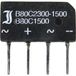 TRU COMPONENTS TC-B80C1500B Pont redresseur SIL-4 160 V 2.3 A Monophasé