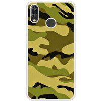 P20 Lite Camouflage Bedrukt siliconen hoesje
