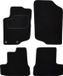 MAMMOOTH A041 PGT75 PRM 01 Ensemble de tapis de sol avant et arrière, noir, Textile