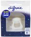 Difrax Fopspeen Natural 6+ mnd Glow In The Dark - 2 x - Voordeelverpakking