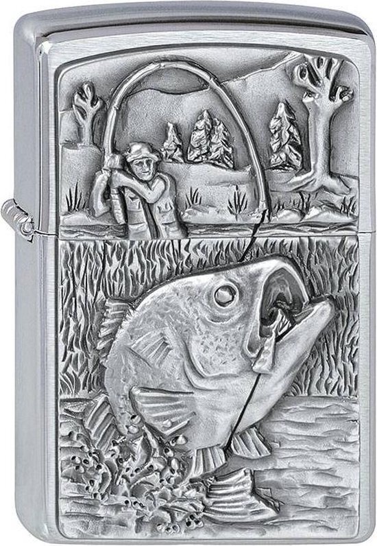 Zippo Aansteker Bass Fishing