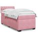 Maison Exclusive - Boxspringbed met matras, rose, 100x200 cm, velours