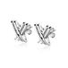 Zinzi Mart Visser by ZINZI zilveren fantasie oorsieraden glad 10mm MVO12