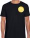 Bellatio Decorations Kampioen t-shirt gouden medaille zwart heren - winnaar shirt Nr 1 M