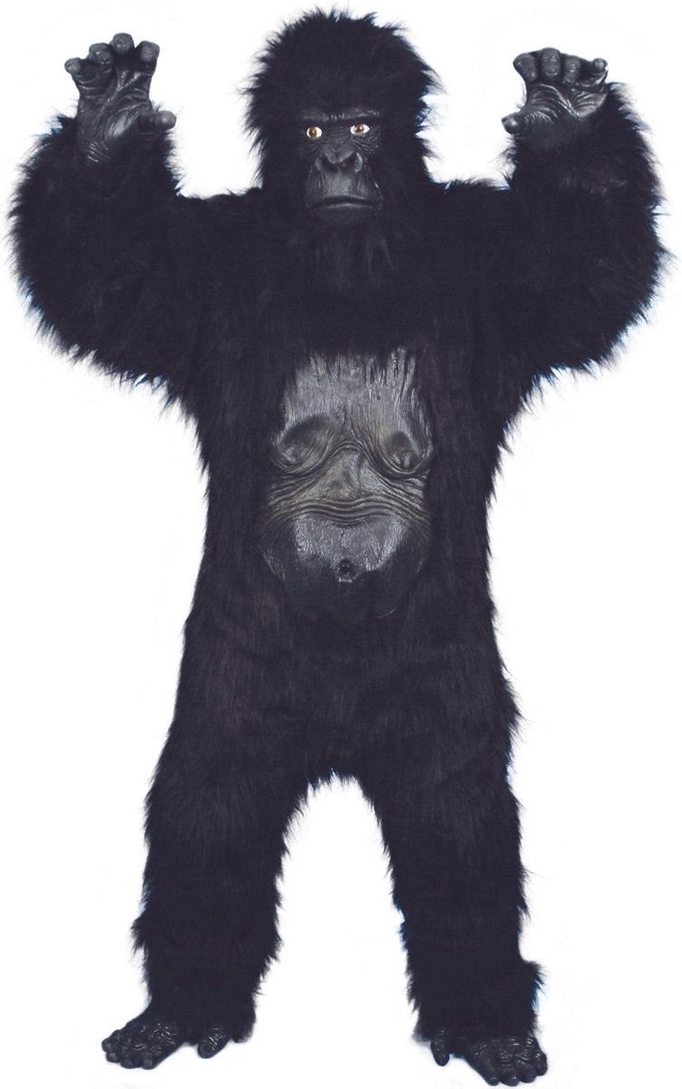 Vegaoo Gorilla kostuum voor volwassenen - Zwart - Polyester