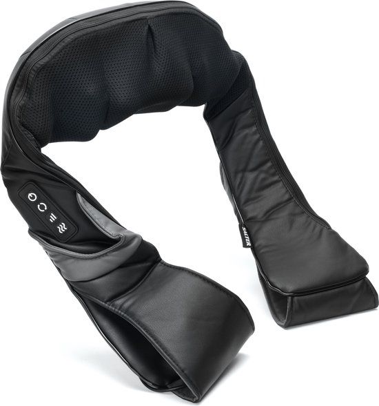 Salter Heated Neck & Back Massager - Shiatsu Massage - 3 Speeds