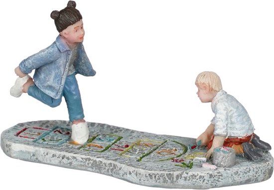 Luville Hopscotch Polyresin Multicolor 4.50 cm 3.5 cm 8 cm