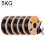 TPU A90 filament pour imprimante 3D - 1,75 mm - Shore 90A, flexible - précision ±0,03 mm - bobine de 5 kg - noir