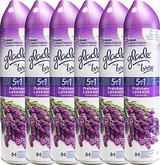 Glade 6x 300 ml by Brise - Lavendel