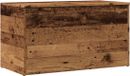 vidaXL Opbergkist 84x42x46 cm bewerkt hout oud houtkleurig