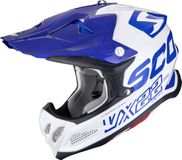 Scorpion VX-22 Air Updown Motorcross helm - Wit/blauw - Maat M