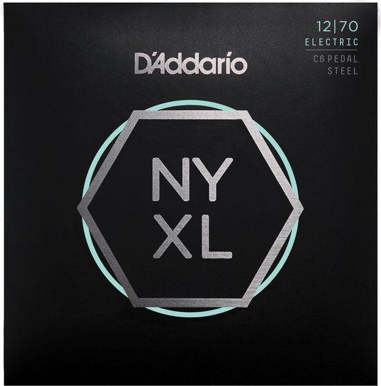 D'Addario NYXL12-70PS Pedal Steel 12-70 C-6th, Carbon Steel - Snaren
