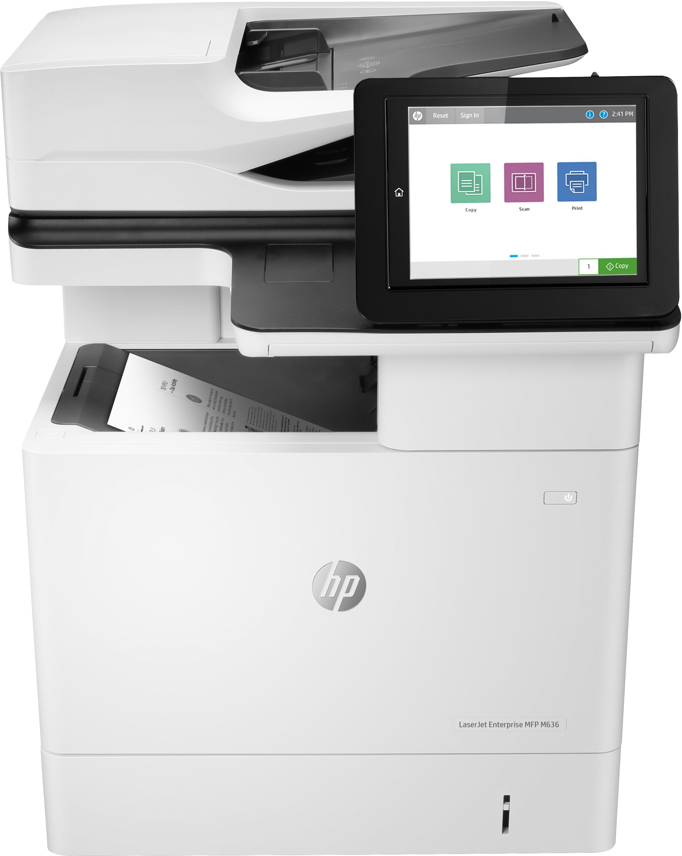 HP LaserJet Enterprise MFP M636fh - Multifunctionele Laserprinter - A4 - Zwart/Wit