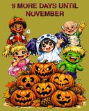 9 MORE DAYS UNTIL NOVEMBER Paperback