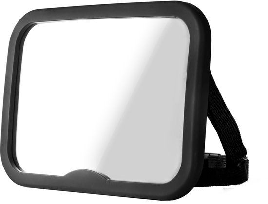 Novi Baby XL Premium Achterbankspiegel - Zwart