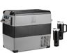 Brisby 49,5 L Compressor Koelbox – Elektrische Koelbox & Vriezer 12 V/230 V – Inclusief Uitneembaar Mandje & 2× 1,2 L Thermosflessen – Draagbaar voor Camping, Auto & Thuis