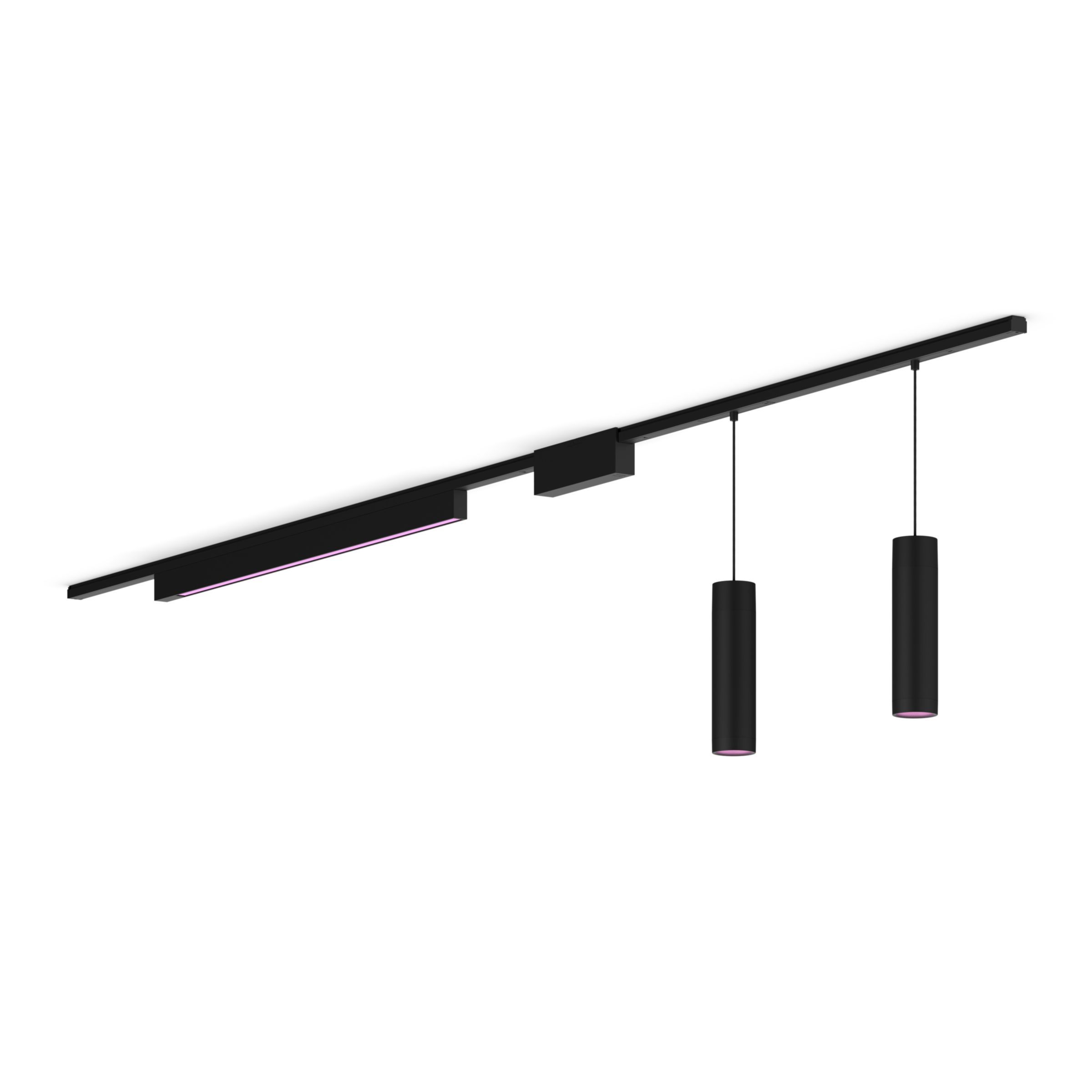 Philips Hue Philips Perifo Basisset Voor Recht Plafond (2 Hanglampen, 1 Lichtbalk)