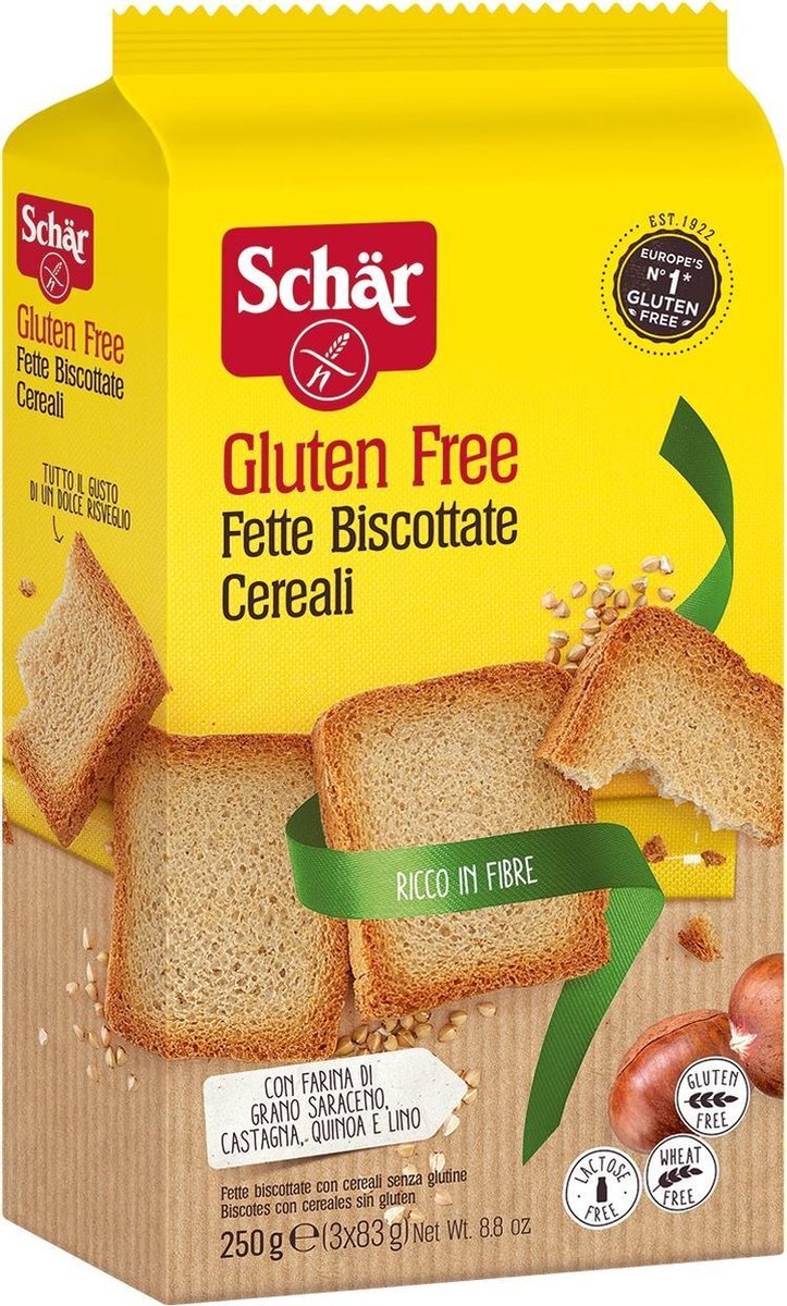 Dr. Schar Fette Biscottate Cereali 260g