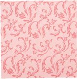 Papstar 50 Servetten ROYAL Collection 1/4 vouw 40 cm x 40 cm rood Damascato
