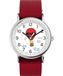 Timex Peanuts x Weekender Balloon Dameshorloge 38 mm – rode stoffen band met witte wijzerplaat en zilverkleurige kast TW2Y11700