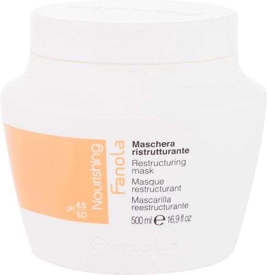 Fanola Nutri Care Nourishing Mask - 500ml - For Dry and Unmanageable Hair