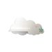 Homemania Cloud-rek in wolkenvorm, voor kinderen, muur, slaapkamer, wit, blauw, van MDF, 40 x 10 x 23 cm