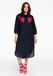 YOEK Robe avec broderie COTON DOUX