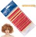 Poniks Rouleaux à permanente - 12 pièces 9mm Rouge/Jaune