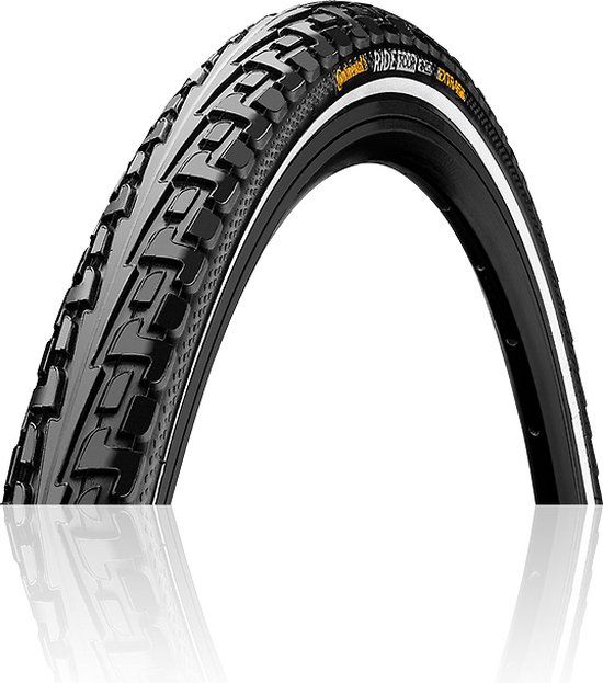Continental Ride Tour - 28x1.75 - 47-622 - Black - Reflective - Anti-Puncture Bike Tire