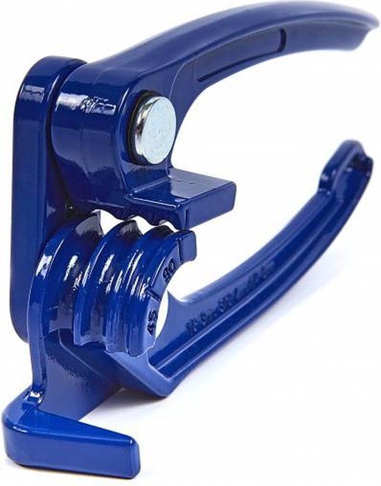 HBM Mini Pijpenbuiger, Buigtang, Remleiding Buigtang - Blauw - Metaal - 1 jaar garantie