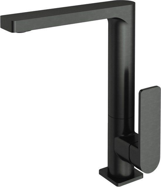 hotbath Gal Wastafelmengkraan Draaibare uitloop Geborsteld Gunmetal PVD GL004BGP