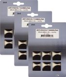 QlinQ Anti-krasvilt - 54x - bruin - 28 mm - rond - zelfklevend - meubel beschermvilt