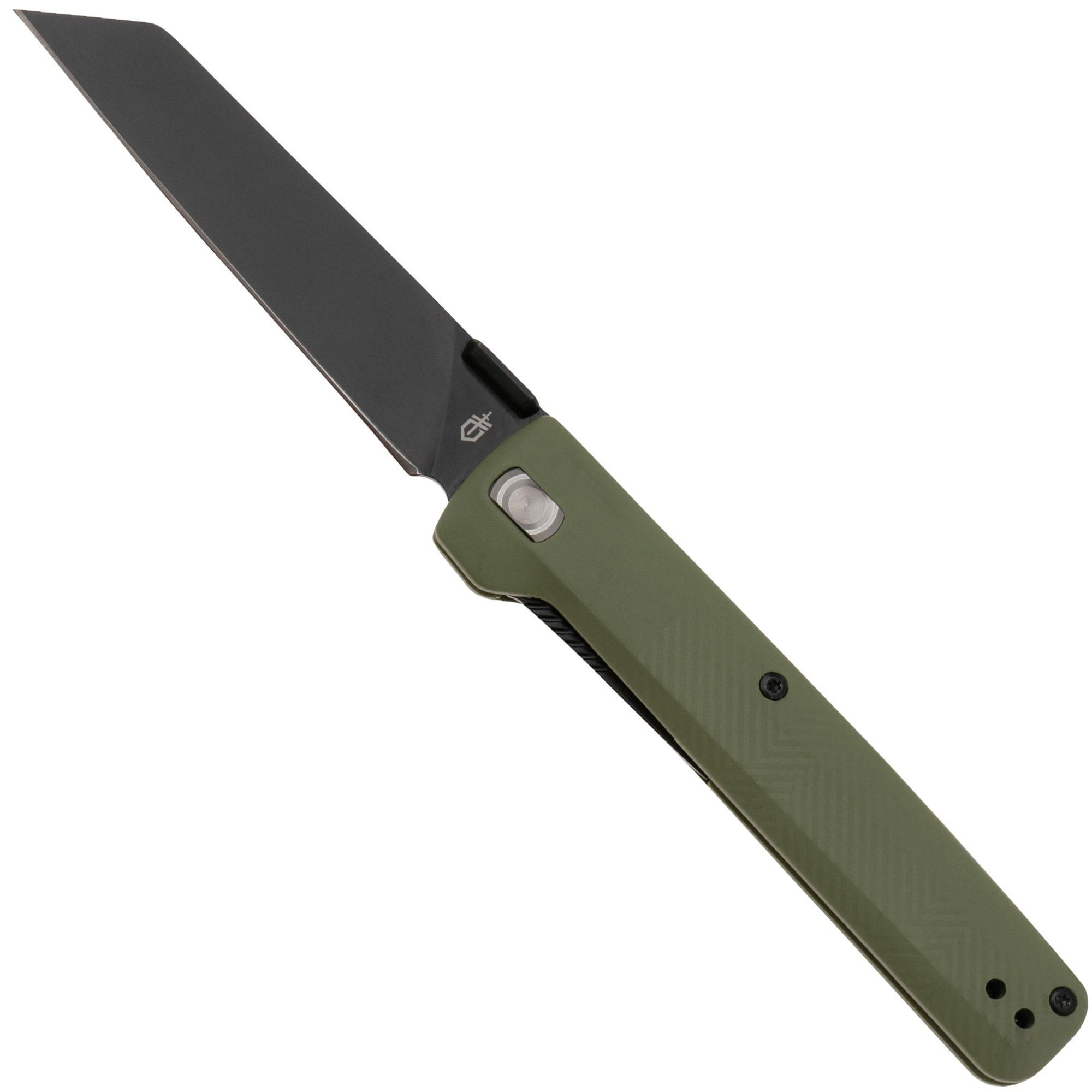 Gerber Pledge 1067525 - Zakmes - Stainless, Lichen Green FRN