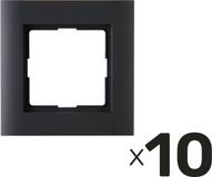 KOPP afdekraam Athenis, antraciet, 10 stuks