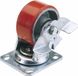 Draper Swivel Plate Fixing Heavy Duty polyurethaan Wiel met Brake
