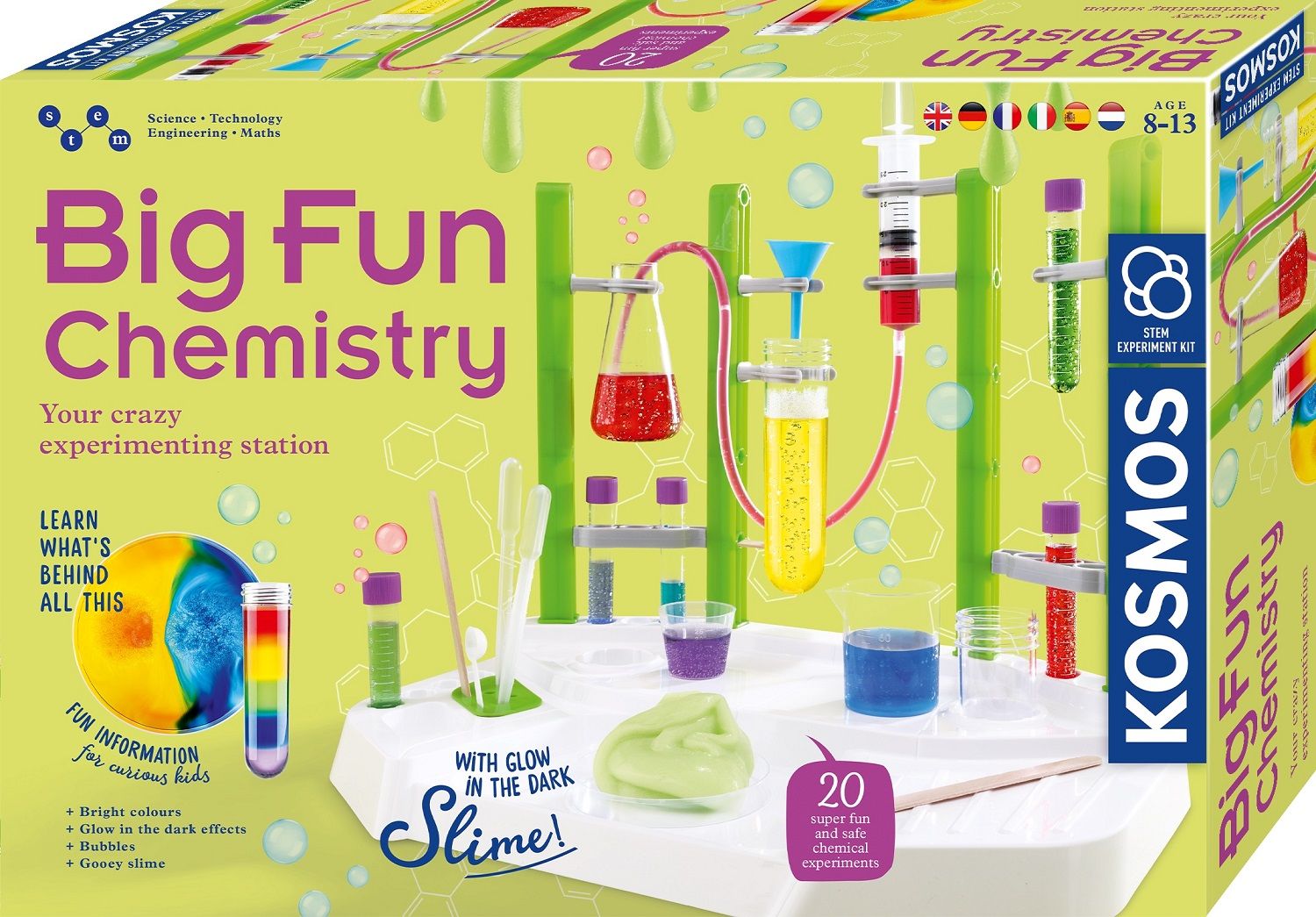 Kosmos Big Fun Chemistry - Wetenschapsdoos - 8+ jaar
