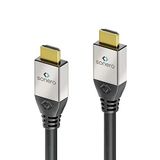 sonero HDMI Kabel High Speed Ethernet 2.0 15m Zwart-Zilver