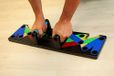 POWERSHOT Pro Bodybuilding Plank/Pompen - Home Fitness/Spiertraining - Voor Borst, Schouders, Triceps en Rug - Eén Apparaat - 4 verschillende lichaamsdelen