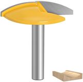 Merkloos / Sans marque BeltAvenue Holding B.V. Houtfrezen - Profielfrezen - Horizontale Routerfrees voor Boor, 8mm Schacht, Kleine Boorrouterfrees voor Houtbewerking en Do-it-yourself