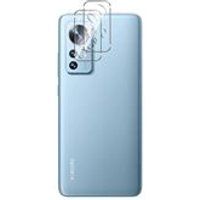 Phonillico® Camerabescherming voor Xiaomi 12 LITE [Pack van 2] Achteruitrijcamera van gehard glas Beschermfolie