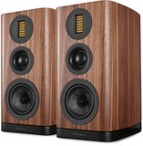 Wharfedale EVO 5.2 Boekenplank Speakers - Hifi Stereo Set - Passieve Speaker - 3-Weg Luidsprekers - Walnoot