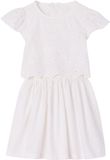 Vertbaudet Bi-materiaal jurk voor meisjes