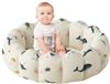 Merkloos / Sans marque Wan GmbH Opblaasbaar kinderbadje voor baby's - rond mini zwembad voor in de tuin of op het balkon - 100 cm