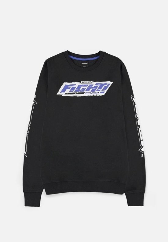 Difuzed Tekken Sweater/trui -XL- FIGHT! Zwart