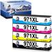 Solidchoice - 970XL 971XL Cartouches d'encre pour HP, Convient pour Officejet Pro X Series