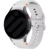 Strap-it Samsung Bracelet Wave Samsung Galaxy Watch 5 40mm (gris clair)