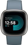 Fitbit Versa 4 Smartwatch - Platina - Digitaal - GPS - Unisex