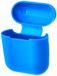 Beschermhoes Shot Case Beschermhoes van siliconen voor Apple Airpods (oplader, greep), blauw
