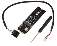 KALEA-INFORMATIQUE M2 E Key of E+A Key Card naar M.2 M Key Port Adapter voor WiFi, Bluetooth, Intel 7260 compatibele kaarten.
